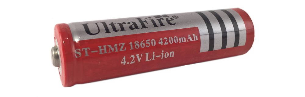 UltraFire 18650 4200mAh gagyi lítium-ion akkumulátor