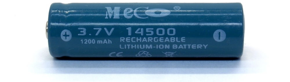 MECO 14500 lítium-ion akku