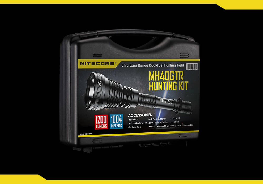 Nitecore MH40GTR hunting kit cover