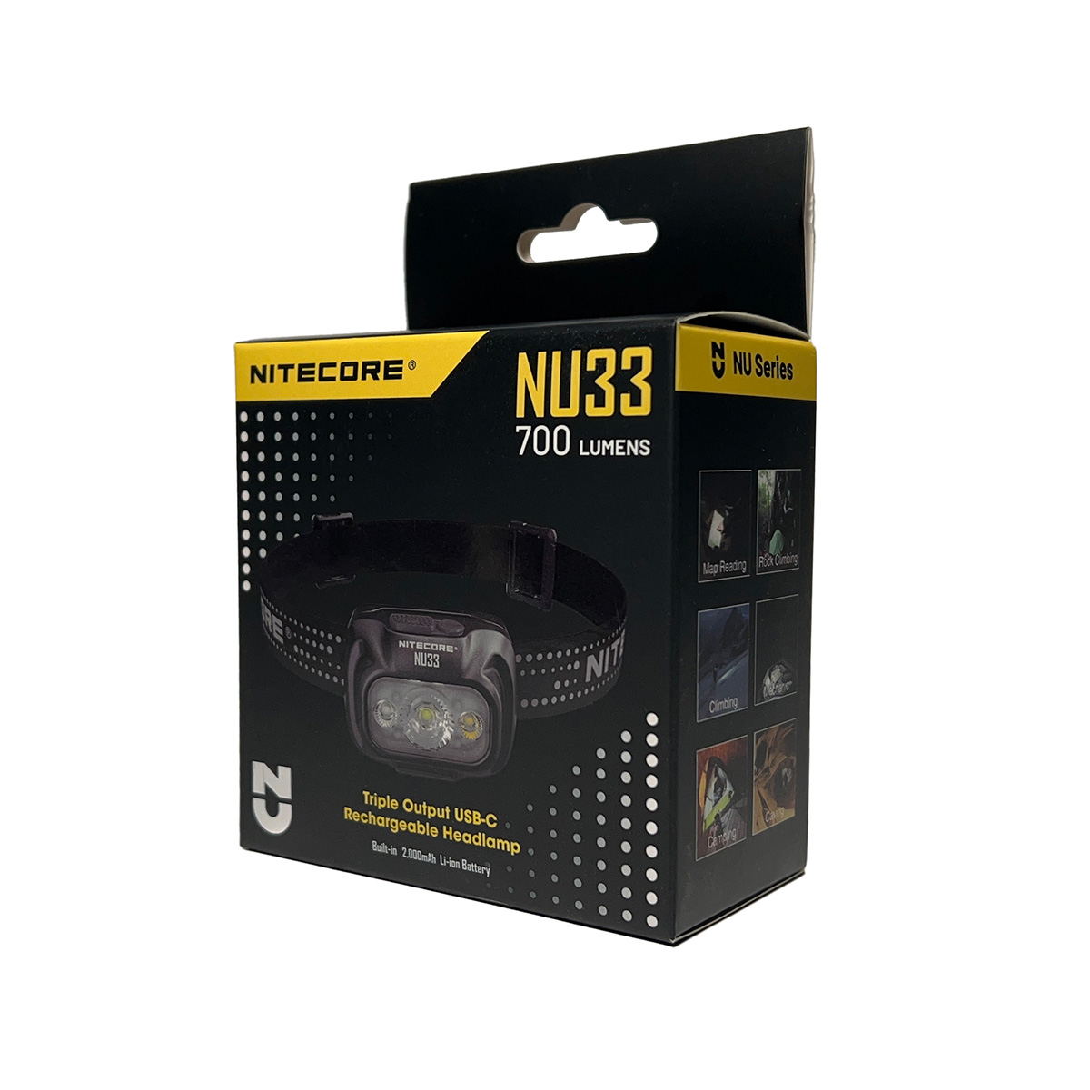 Nitecore NU33 doboz eleje